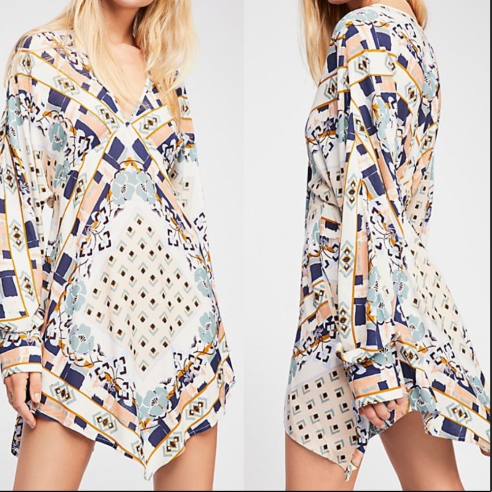 Ride To The Sunset Printed Tunic